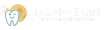 moonglow dental transparent logo